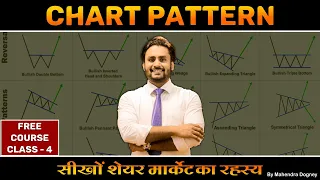 Chart Pattern ,सीखो शेयर मार्केट का रहस्य || Share market free course class 4th by Mahendra Dogney