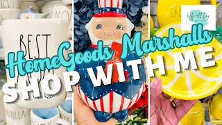 HOMEGOODS & MARSHALLS SPRING HOME DECOR SHOP WITH ME