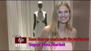 BERLIN - Supermodel Toni Garrn verkauft 2nd Hand Designermode für den guten Zweck