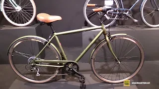 2019 Electra Bicycles Loft 7D Bike Khaki - Walkaround - 2018 Eurobike