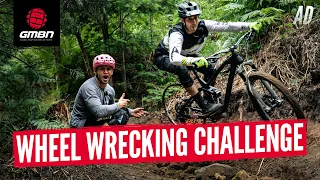 How Strong Is A Mountain Bike Wheel? | Blake & Sam Reynolds' MTB Wheel Wrecking Challenge