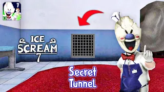 SECRET TUNNEL IN ICE SCREAM 7 FRIENDS LIS | ICE SCREAM 7