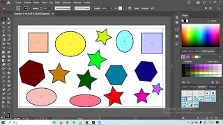 Adobe Illustrator Şekillerde Renk Değişimleri Anlatımları