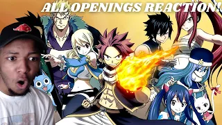 THESE OPs ARE INSANE! | FAIRY TAIL All Openings (1-26) Blind Reaction + REVIEW!