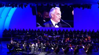 Andrea Bocelli Concert Katharine McPhee Duet Canto Della Terra The Hollywood Bowl LA CA USA 6-16-22