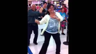 "cause for good kids!!" Only my Auntie would have a dance battle with me infront of Wal-Mart