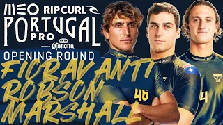 Leonardo Fioravanti, Jake Marshall, Callum Robson | MEO Rip Curl Pro Portugal - Opening Round