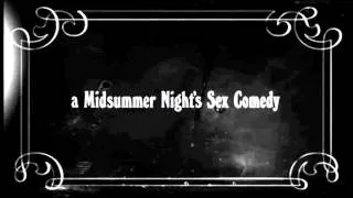 a midsummer's night sex comedy title sequence