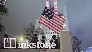 The messages behind Hong Kong’s foreign flags