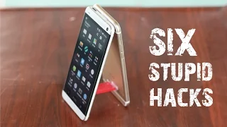 6 Stupid Iphone Hacks that Work | Phone Hacks