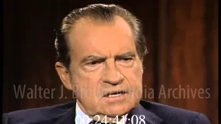 Frank Gannon's interview with Richard Nixon, May 27, 1983, part 1