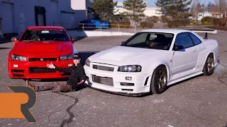 We Found Two LEFT HAND DRIVE Nissan Skyline R34 GTRs! | Genius or Destruction?