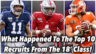 What Happened to the Top 10 Recruits from the 2018 Class?!