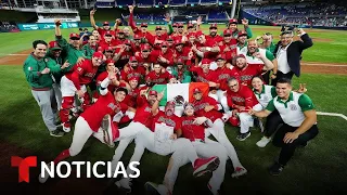 México, a semifinales en el Clásico Mundial de Béisbol | Noticias Telemundo