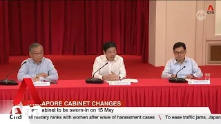 Incoming Prime Minister Lawrence Wong unveils new Cabinet lineup
