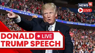 Donald Trump Speech LIVE | Donald Trump Addresses His Supporters At A Mega Rally | Trump Rally LIVE