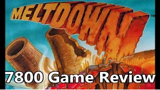 Meltdown Atari 7800 Review - The No Swear Gamer Ep 311