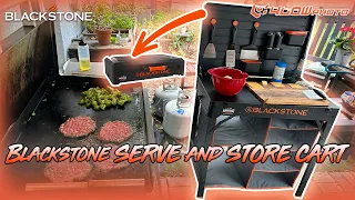 Blackstone Adventure Ready Prep, Serve, and Store Cart (Unbox and Review)