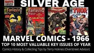 SILVER AGE Marvel Comics 1966 Top 10 Most Valuable key issues comic book investing Silver Surfer Gal