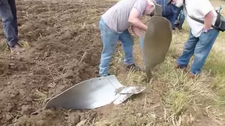 county tractor destroys plough too much power !!