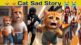 Cat story | Can a cat with a tough life ever be happy😺😺 #cute #kitten #cat