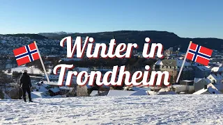 Winter in Trondheim, Norway