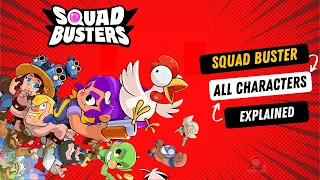 Squad Buster Global All Characters Stages (Baby, Classic, Super) Explained | Ultimate Guide