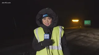 Northern California Storm Latest: I-80 and Hwy 50 closed overnight in Sierra