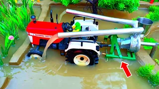 Top the most creatives science projects part #9 Sunfarming ! diy mini tractor plough machine