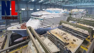 Amazing Luxury Cruise Ship Building Process With Modern Machines And Skillful Workers