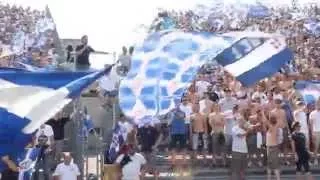 curva tifosi Lariani Como Bassano 2-0 partita andata play off 7 giugno 2015