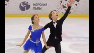 Arina Gorshenina/Ilya Makarov(2009/2006),FD, 2020.12.01 Memorial Rublev