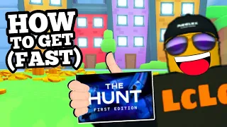 HOW to get THE HUNT Badge FAST in Pet Sim 99