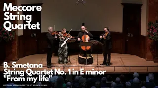 B. Smetana — String Quartet No. 1 "From my life" / Meccore String Quartet at Wigmore Hall