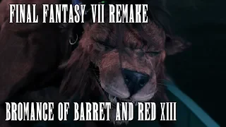 Bromance of Barret and RED XIII - Final Fantasy 7 REMAKE in 4K | SPOILERS WARNING
