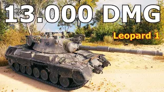World of Tanks Leopard 1 - 8 Kills 13K Damage