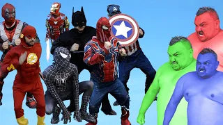 Team Hulk VS Superheroes