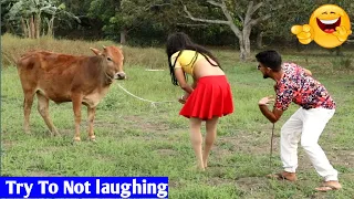 Must Watch New Funny Video 2021_Top New Comedy Video 2021_Try To Not Laugh_Episode 187 By FunKiVines