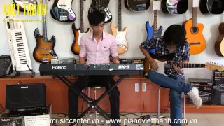 Hòa tấu - Besame mucho - Guitar Squier Fender & Roland BK5