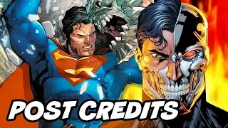 The Death of Superman Post Credit Scene - Reign of The Supermen