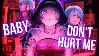 Nightcore - Baby Don't Hurt Me (Lyrics) (AMV)