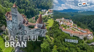 Castelul Bran si cetatea Rasnov 2023  - drona CEL.ro #bran #rasnov