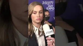 "I don't know. Does anyone want me to do it again?" Brie Larson when asked about 'Captain Marvel'