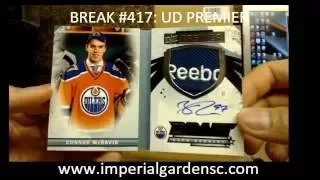 Case Break #417 : 10 BOX CASE 15-16 UD PREMIER HOCKEY