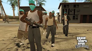 What Happens If CJ Joins The Aztecas During The Mission Los Desperados in GTA San Andreas?