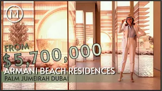 Discover Armani Beach Residences at Palm Jumeirah Dubai | Giorgio Armani  | Tadao Ando | Arada