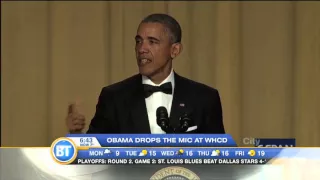 Obama drops the mic, jokes at #WHCD