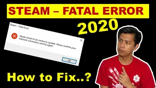 [FIX] CARA MENGATASI STEAM FATAL ERROR..!!! 2020