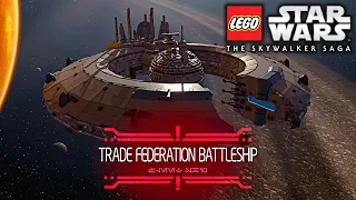 HOW TO UNLOCK THE TRADE FEDERATION BATTLESHIP LEGO Star Wars The Skywalker Saga