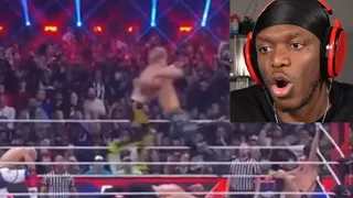 KSI Reacts to Logan Paul In WWE…